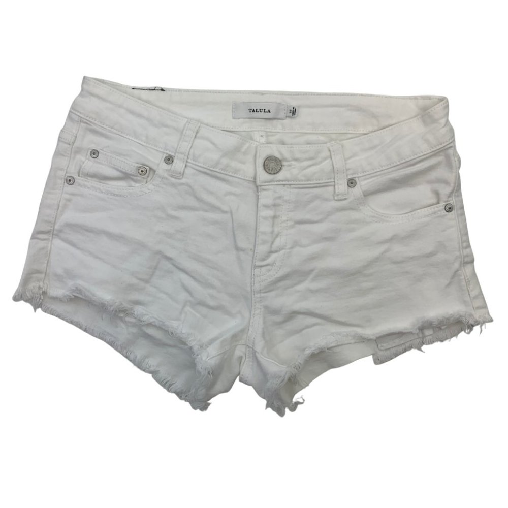 Aritzia Talula The OC Shorts Cutout Denim 27